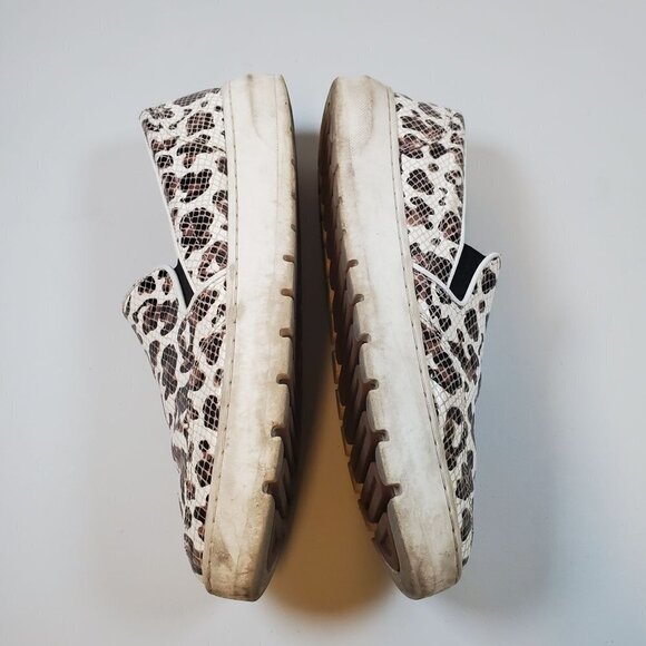 Vionic Dinora Leopard Snake Platform Leather Slip On Animal Print 8.5 Womens - Picture 6 of 12